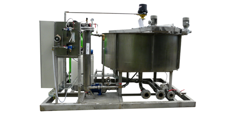 Industrial wastewater treatment plant